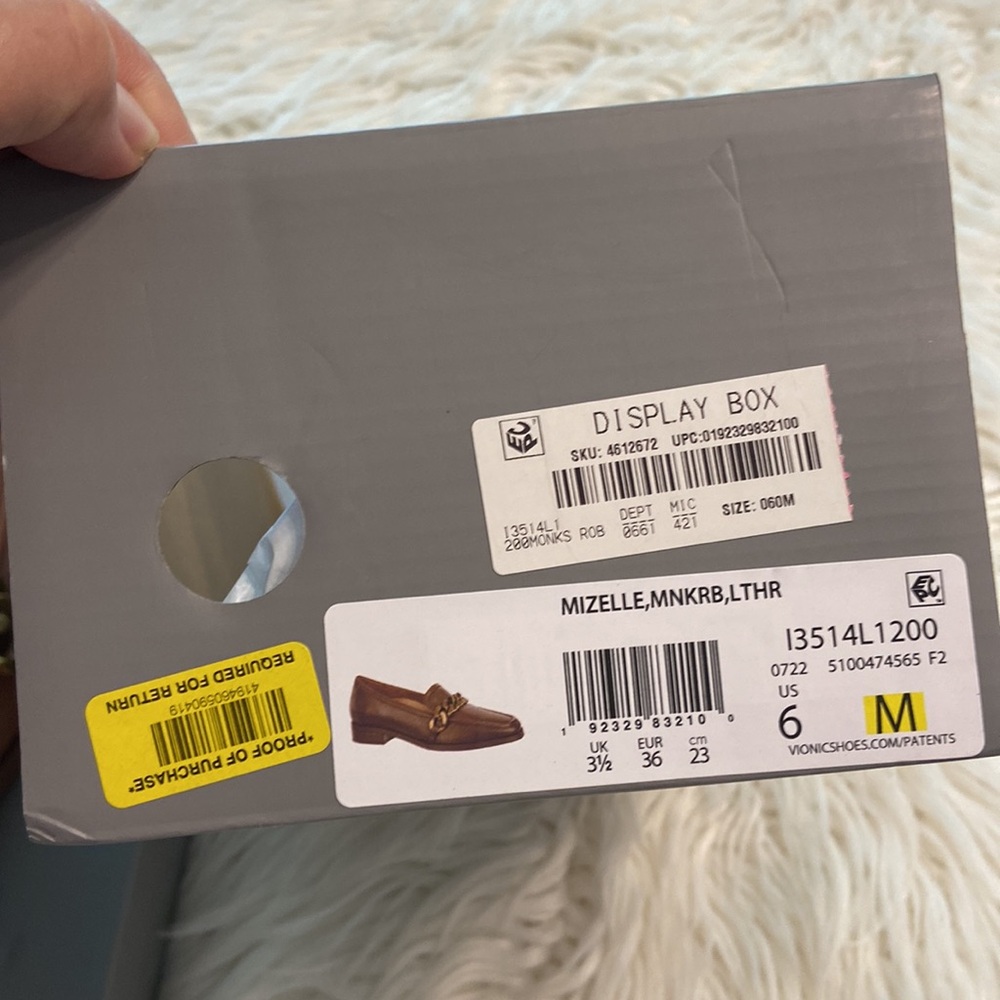 VIONIC Mizelle Leather Women’s Shoes size 6 brand new with box see all photos - Picture 3 of 16